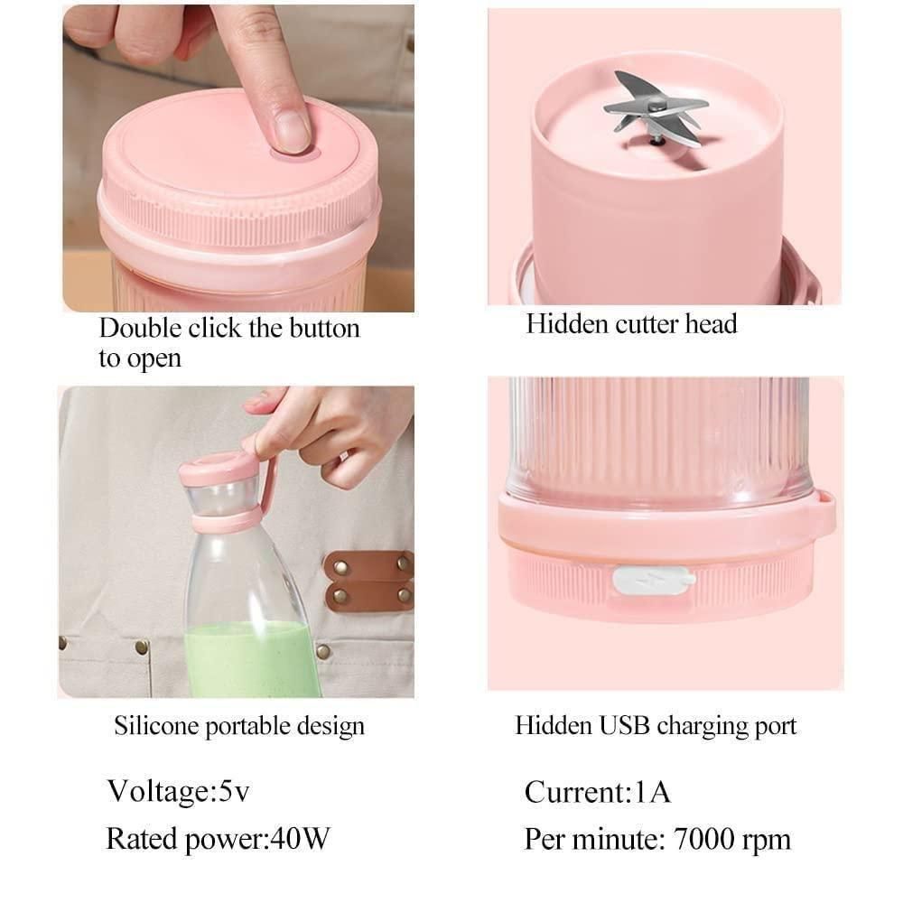 Electric Portable Mini Juicer Blender Bottle